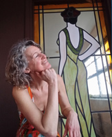 Glas in Lood Atelier van Josette Pijnenborg. Al 22 jaar.