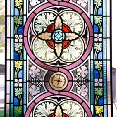 Restauratie van kerkraam - Gebrandschilderd